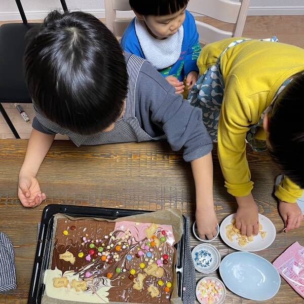 手作りバレンタイン！子供とおしゃれに簡単チョコレートバーク作り | HugMug