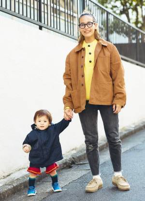 『GU』のモカシンシューズが高見え！ 動きやすさ重視の公園コーデ♡ | HugMug