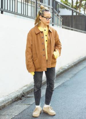 『GU』のモカシンシューズが高見え！ 動きやすさ重視の公園コーデ♡ | HugMug