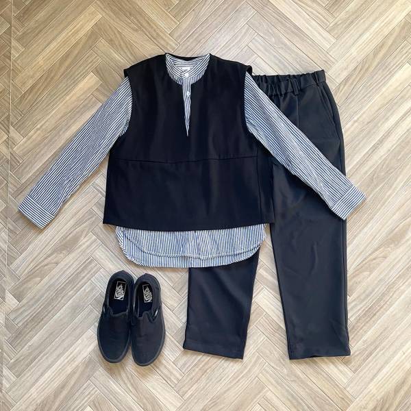 【卒園・入学式コーデ】大人顔負け！ベストで作る男の子オケージョンコーデ | HugMug