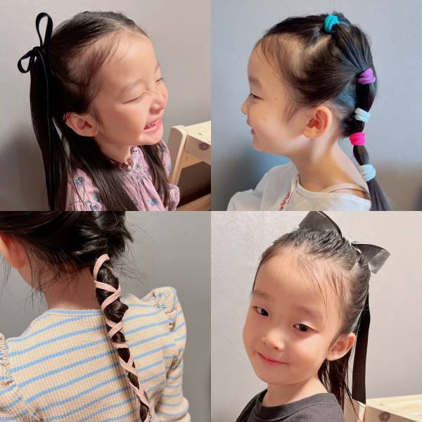 100均でも手に入るヘアアクセやリボンで簡単ヘアアレンジ | HugMug