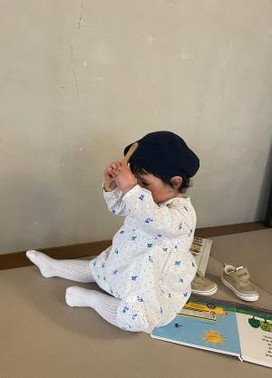 ワンピに小物合わせがおすすめ！【1歳女の子】入園式コーデ☺︎ | HugMug