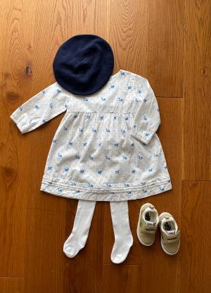 ワンピに小物合わせがおすすめ！【1歳女の子】入園式コーデ☺︎ | HugMug