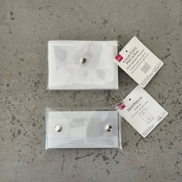 バッグの中身をスッキリ収納！DAISOのクリアポーチがおしゃれで便利！ | HugMug