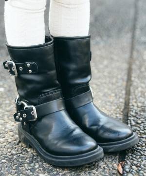 古着MIXのおしゃれファミリー！ 個性派アイテムはベーシックカラーで上手に着こなし♪ | HugMug