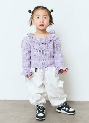 パステルカラーでつくる家族コーデがおしゃれ！ 旬のラップデニムにも注目♡ | HugMug