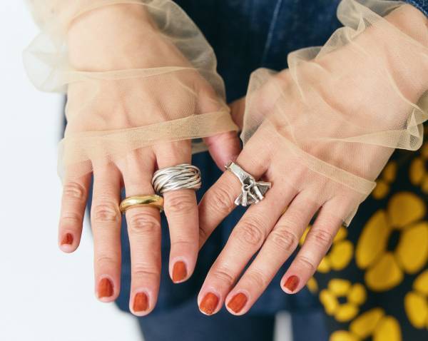 柄ものMIXコーデの正解はこれ！ おしゃれファミリーのにぎやか春コーデ♪ | HugMug