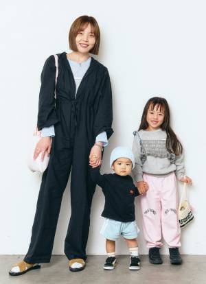 ママのハンドメイドアイテムが可愛すぎ！ 動きやすさ重視の公園コーデ♪ | HugMug