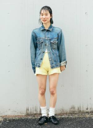 家族リンクするならやっぱりデニムでしょ♡ 春はヘルシーに肌見せ！ | HugMug