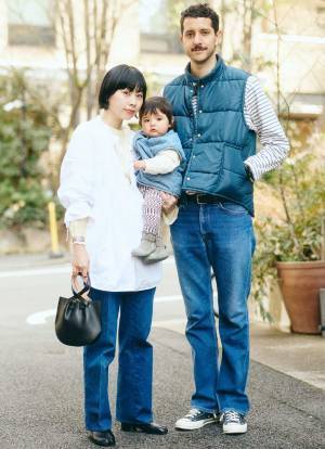 最旬デニムリンクコーデはこれ！おしゃれファミリーの春の休日コーデ♡ | HugMug