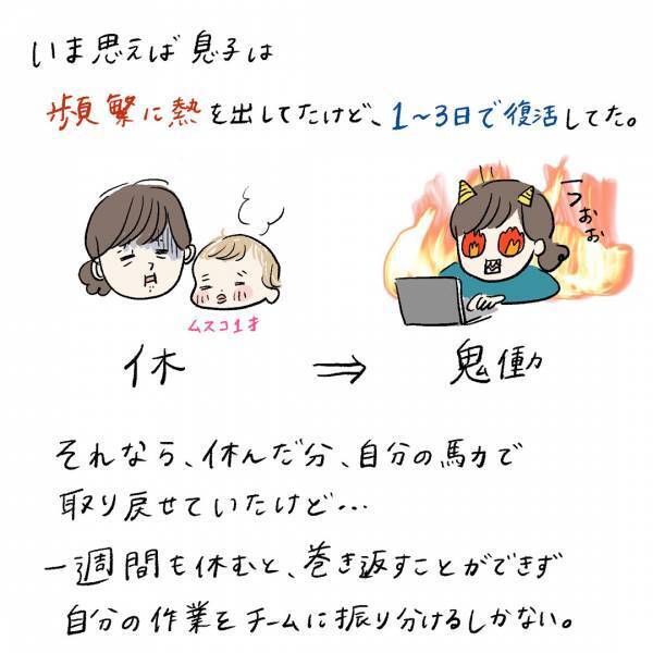 「私の都合が誰かの時間を搾取している…？ チームで働くワーママの苦悩」まぼの“働きながら子どもを育てる”ということ Vol.10 | HugMug