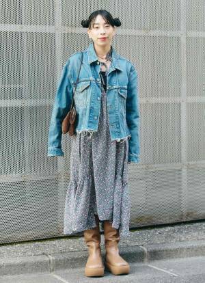 【今どきデニムリンクコーデ】古着MIXでおしゃれ度アップ♪ | HugMug