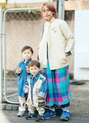 古着MIXのおしゃれ親子！デニムリンクで仲良し度アップ♪ | HugMug