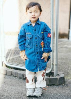 古着MIXのおしゃれ親子！デニムリンクで仲良し度アップ♪ | HugMug