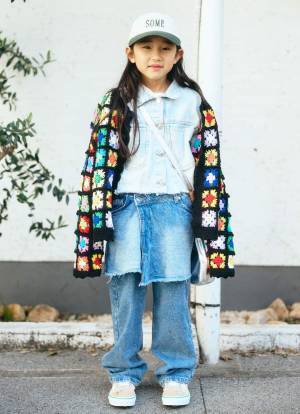 『ZARA』でつくるキッズコーデが今っぽい♡ デザインデニムでおしゃれ度爆上げ♪ | HugMug