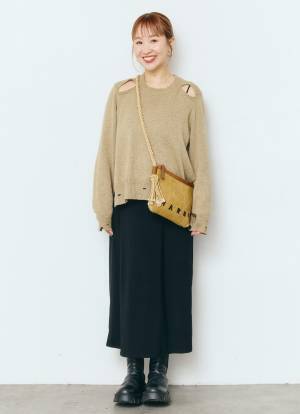 『ZARA』ワンピでつくるマタニティコーデが可愛すぎ！親子でベージュリンク♡ | HugMug