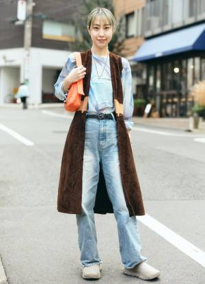 『SHEIN』のシアートップスが超便利♪プチプラ×古着MIXのデニムコーデ | HugMug