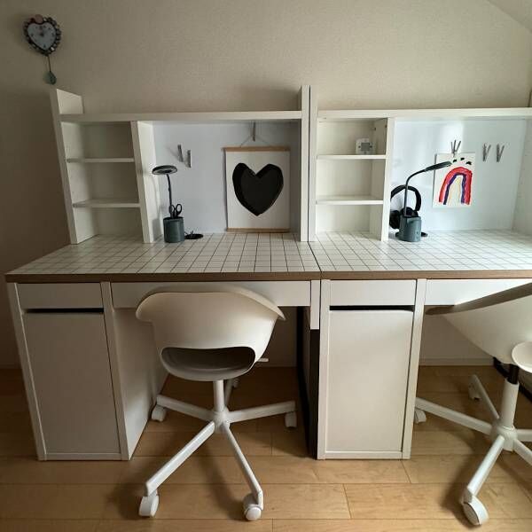 3万円以下で揃う⁈【IKEA】の学習机でワンランク上のkids roomに | HugMug
