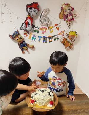 キャラ好きキッズにおすすめ！大好きなパウパトのオーダーケーキで誕生日パーティ | HugMug