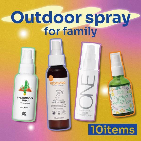 夏の必需品！ 親子で使える【アウトドアスプレー10選】 | HugMug