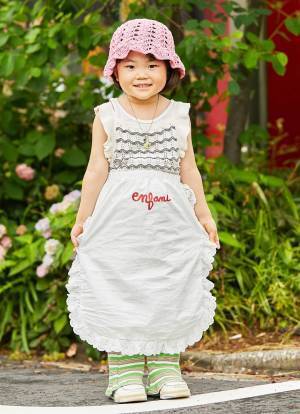 ママのハンドメイド帽子がおしゃれすぎ！プチプラMIXのキッズコーデもめちゃかわ♡ | HugMug