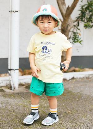 古着MIXでおしゃれ度爆上げ！ 黄色のTシャツで親子リンク♪ | HugMug