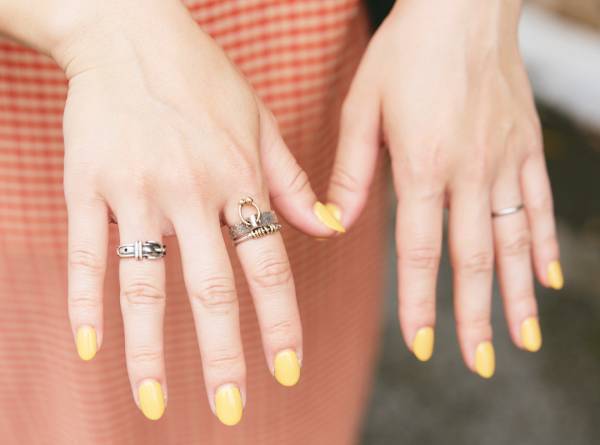 古着MIXでおしゃれ度爆上げ！ 黄色のTシャツで親子リンク♪ | HugMug