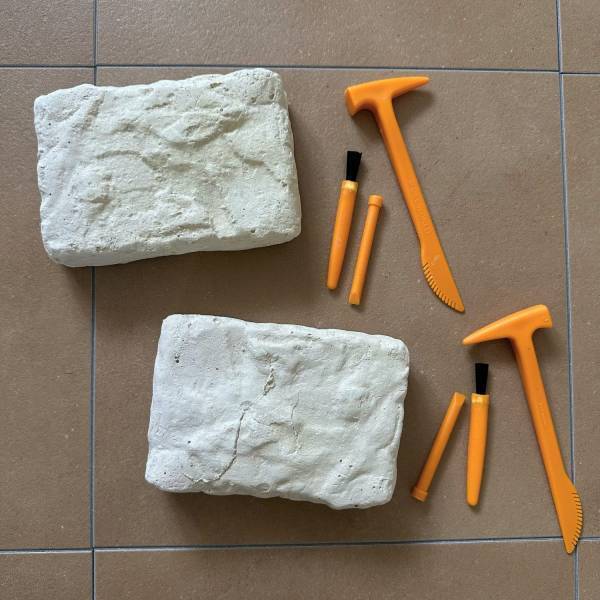 1000円ちょいで本格的な発掘ができる！DR.STEVE HUNTERS 『恐竜発掘キット』がおすすめ | HugMug