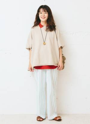 おしゃれすぎるマタニティコーデ必見。ポロシャツでなかよし親子リンク！ | HugMug