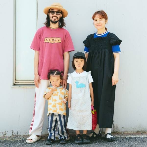 夏の家族コーデはTシャツが主役！ 【Tシャツリンクコーデ8選】 | HugMug