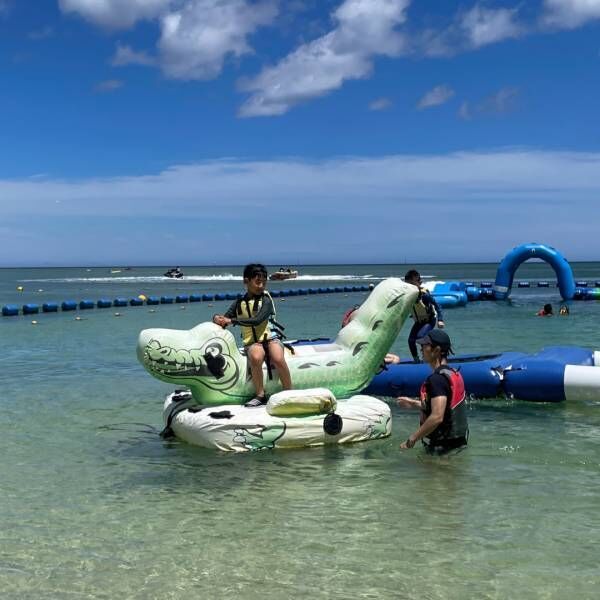 【沖縄県恩納村】親子で楽しめる！リザンシーパーク水上アクティビティ&amp;amp;プール徹底レポ | HugMug