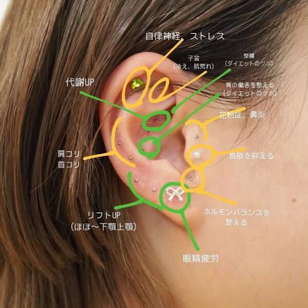 今話題の【耳ツボジュエリー】徹底レポ！効果や期間などを詳しくご紹介 | HugMug