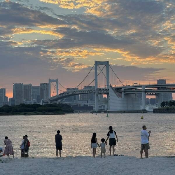 本当は教えたくない！お台場海浜公園「おだいばビーチ」の人が少ない穴場スポット紹介 | HugMug