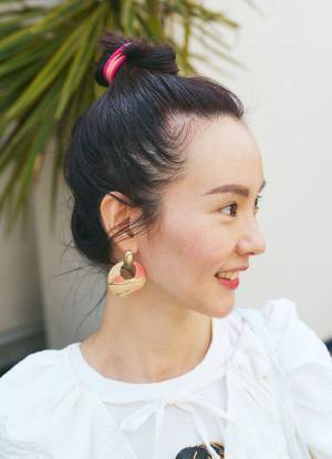 古着×個性派アイテムを爽やかに！【おしゃれファミリーの秋SNAP】 | HugMug