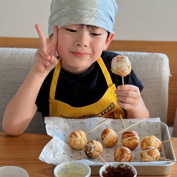 【ハロウィン】たこ焼き器でつくる！簡単＆可愛い＜ホットケーキポップス＞レシピ | HugMug