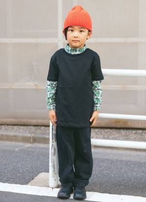 【ヴィンテージ】を使った個性派親子コーデ！柄×柄でリズミカルに♪ | HugMug