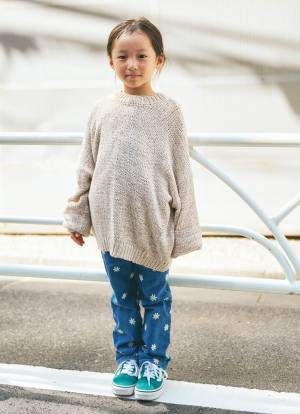 古着MIXのキッズコーデがめちゃかわ！親子でグリーンをシェア | HugMug