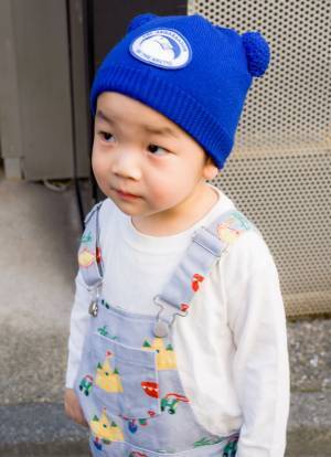 『ユニクロ』上手なキッズコーデ必見！親子でクマ耳帽子をリンク♪ | HugMug