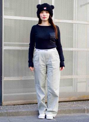 『ユニクロ』上手なキッズコーデ必見！親子でクマ耳帽子をリンク♪ | HugMug