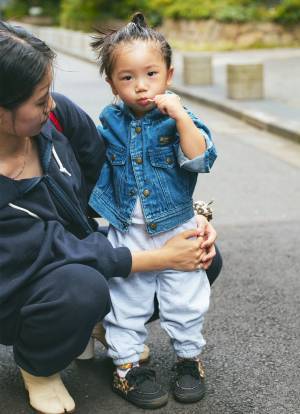 古着MIXでおしゃれ度爆上げ！スウェットリンクした秋のファミリーコーデ | HugMug