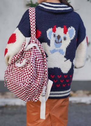 古着好き家族の冬コーデがめちゃかわ！ポップなアイテム使いが◎ | HugMug