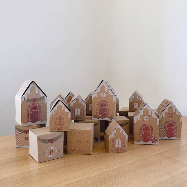 550円で毎年使える【フライングタイガー】手作りアドベントカレンダーが簡単かわいい | HugMug