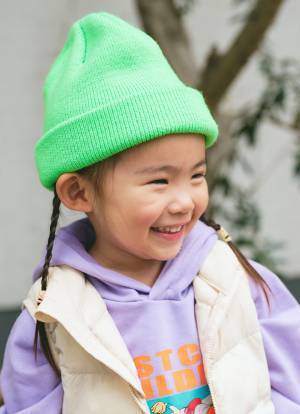 古着MIXコーデがおしゃれすぎ！ビタミンカラーでハッピーな家族コーデ | HugMug