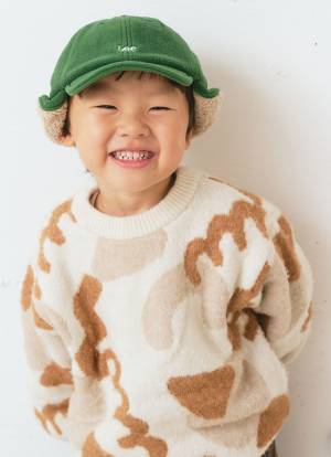 【ZARAキッズ】の柄ニットがめちゃかわ！ブラウンで仲良しファミリーリンク | HugMug