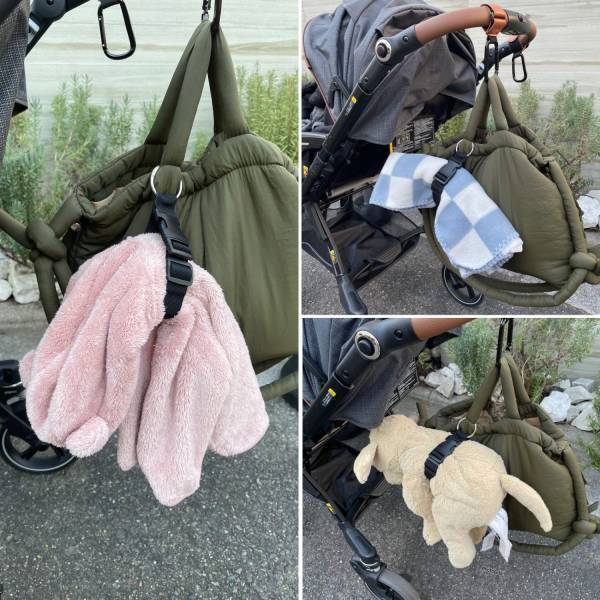 【お出掛け便利アイテム】100円で解決！荷物がまとまるセリアのジャケットホルダー | HugMug