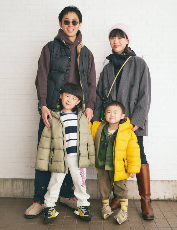 ビームススタッフ大集合！ 【冬のファミリーSNAP9選】 | HugMug