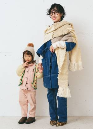 そのメガネ『ユニクロ』なの！？ヴィンテージ好き親子のデニムリンクコーデ！ | HugMug