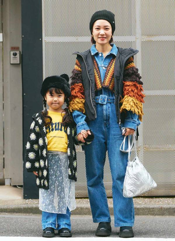 プチプラがこんなに可愛く！？おしゃれ親子のデニムリンクコーデ | HugMug