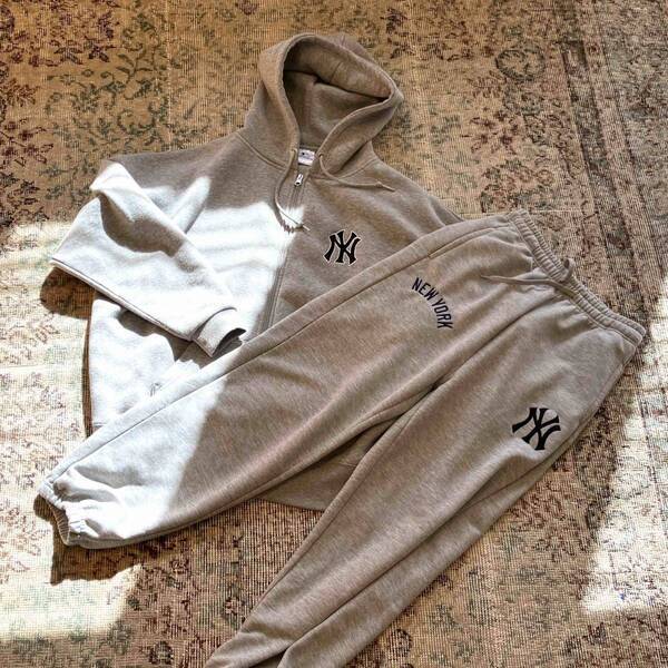 【しまむら】の印象が激変！MLBコラボのスウェットセットアップが優秀！着心地も◎ | HugMug