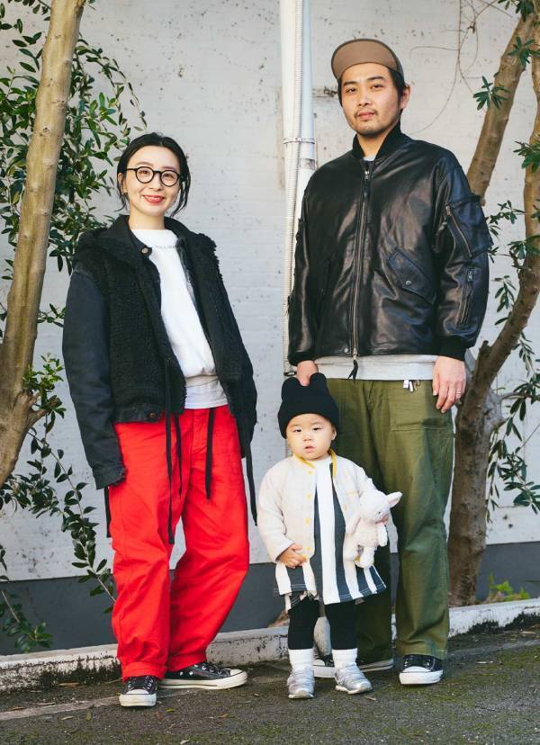 古着MIXでおしゃれ度爆上げ！挿し色の赤がアクセント役 | HugMug